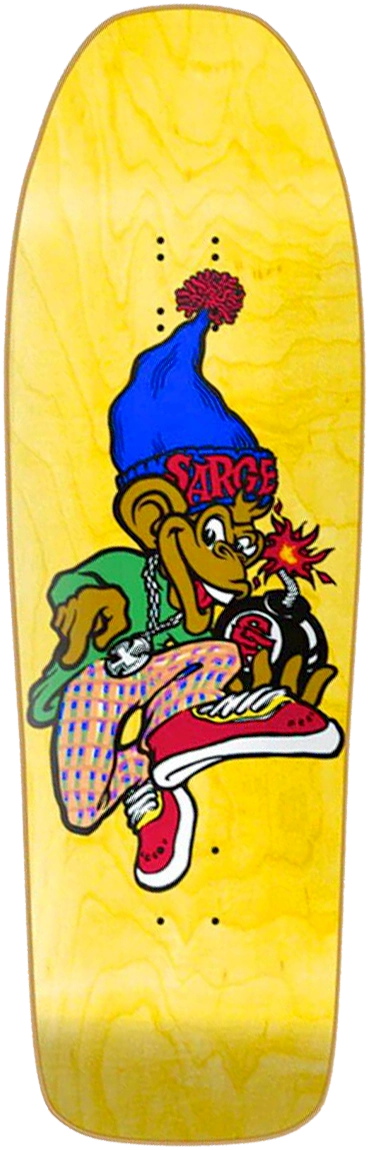 1990 New Deal Monkey Bomber Danny Sargent by Andy Howell