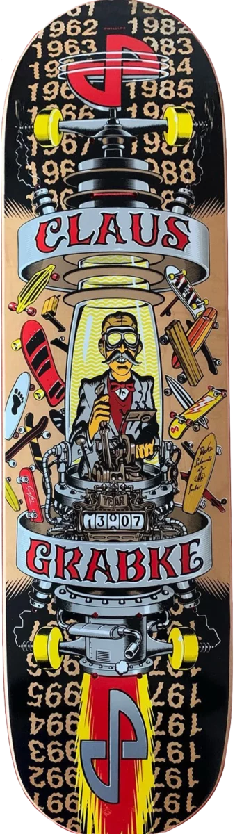 2007 – Pocket Pistols – Claus Grabke – Time machine by Jim Phillips