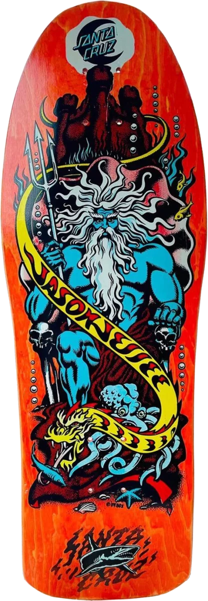 1988 – Santa Cruz – Jason Jessee – Neptune (1st version) by Jim Phillips