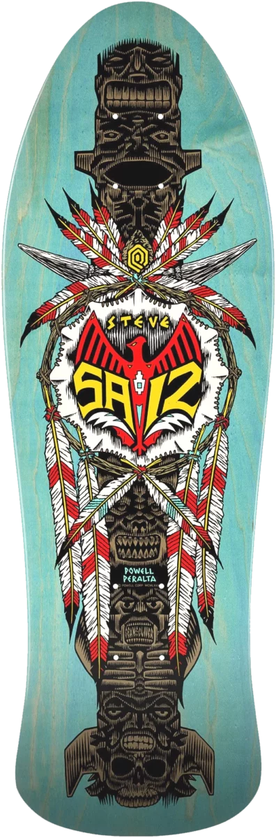 1989 – Powell-Peralta – Steve Saiz – Totem by Sean Cliver