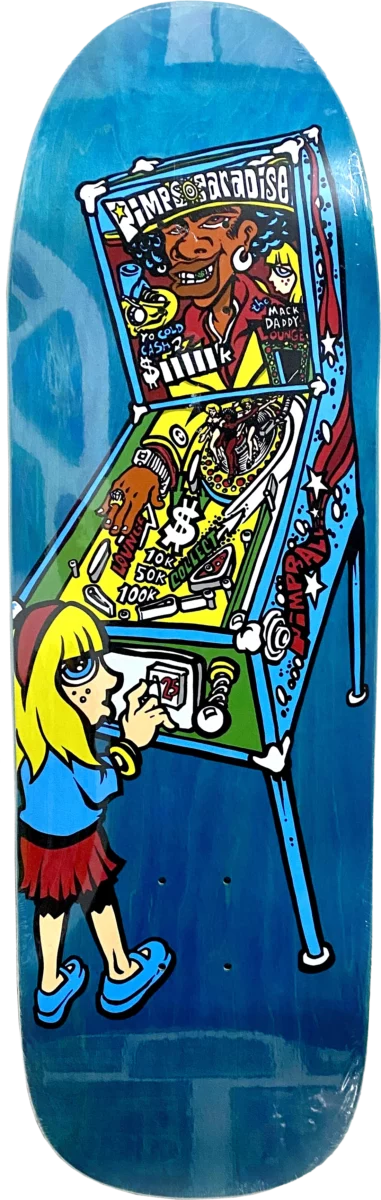 1991 – New Deal – Justin Girard – Pinball – by Andy Howell