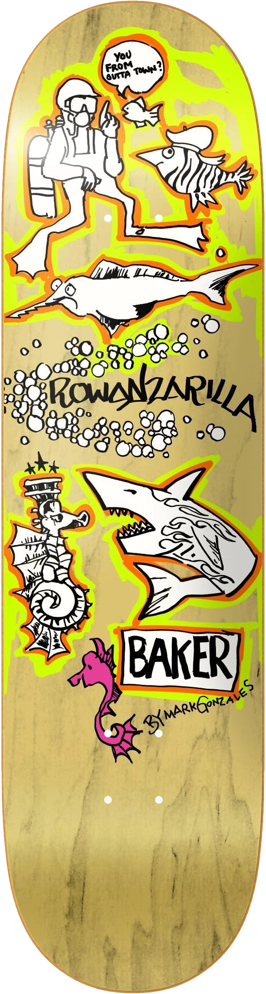 2016 – Baker – Rowan Zorilla by Mark Gonzales