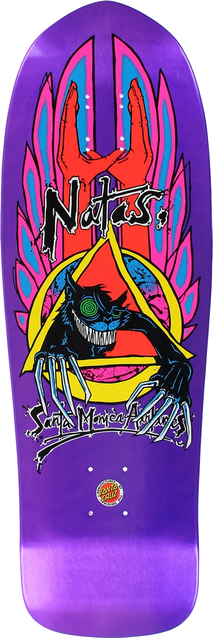 1990 – Santa Monica Airlines – Natas Kaupas – Evil cat  by Natas Kaupas