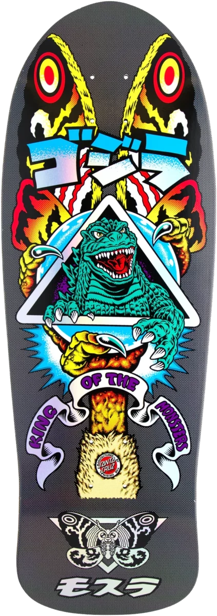 2024 – Santa Cruz x Godzilla – Natas Kaupas – Mothra by Pitchgrim