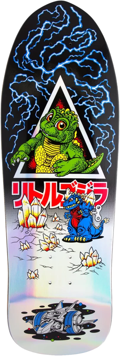 2024 – Santa Cruz x Godzilla – Natas Kaupas – Godzilla Jr. by Pitchgrim